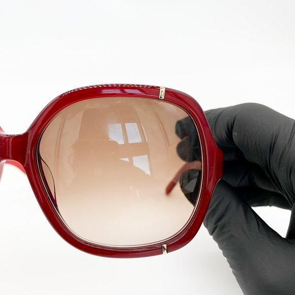 CHLOE CE 619S Sunglasses Ombre Square Lens 58mm - Picture 3 of 10